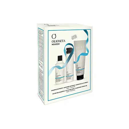 OLIOSETA NOURISH Šventinis dovanų rinkinys 350 ml, 250 ml, 200 ml