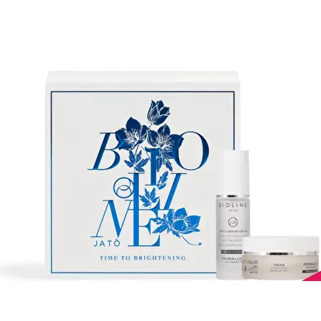 BIOLINE Time to brigtening / Šviesinamasis rinkinys veidui 50 ml+30 ml