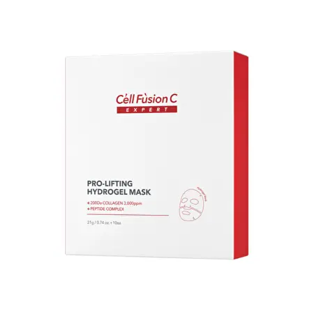 CELL FUSION C Pro lifting hydrogel mask / Hidrogelinė veido kaukė 21g * 10 vnt.