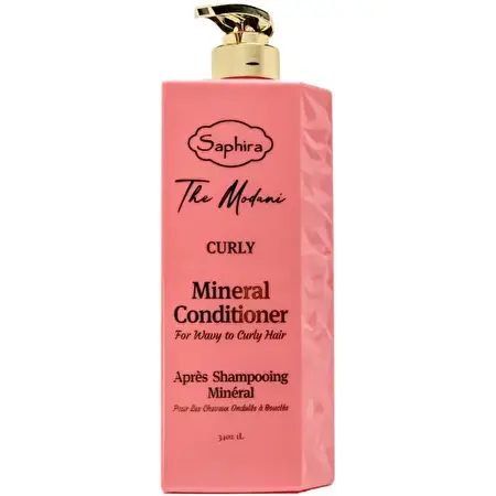 SAPHIRA Минеральный кондиционер The modani curly для кудрявых волос / Кондиционер для кудрявых волос с минералами Мёртвого моря 1000 мл