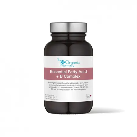 THE ORGANIC PHARMACY Essential Fatty Acid+B Complex / Пищевая добавка 60 капсул