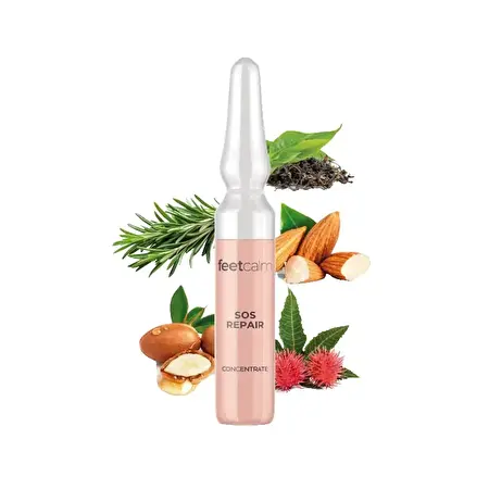 FEETCALM COSMETICS SOS Repair concentrate / Koncentratas šveitimui 7x1,5 ml