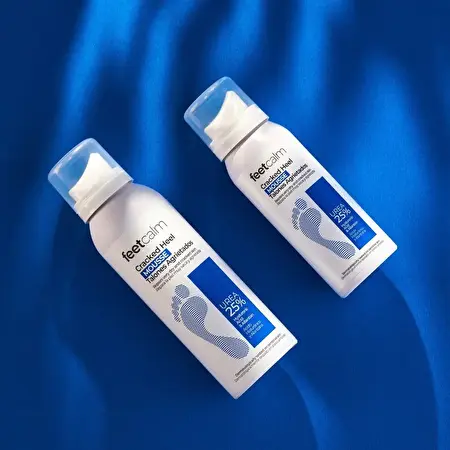 FEETCALM COSMETICS Cracked heel mousse / Putos suskleldėjusiems kulnams 125 ml
