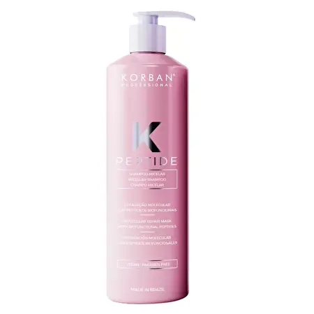 KORBAN PROFESSIONAL K-Peptide / Valomasis plaukų šampūnas 450 ml