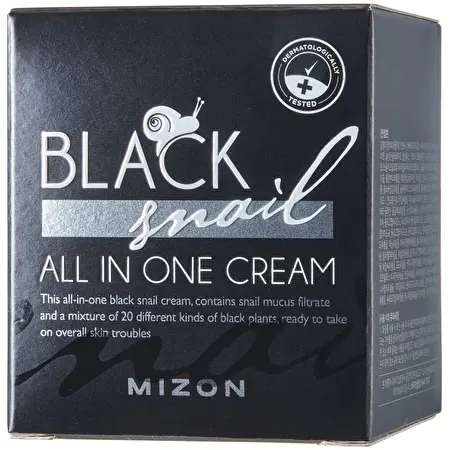 MIZON Black snail all in one cream / Veido kremas 75 ml