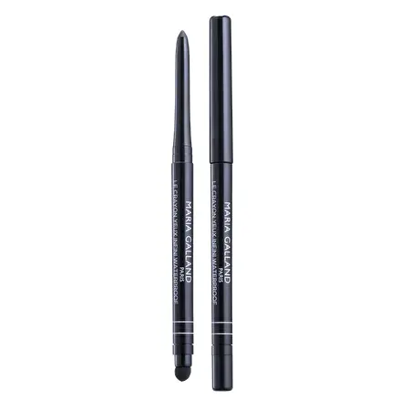 MARIA GALLAND 848 Le crayon yeux infiniti waterproof / Vandeniui atsparus pieštukas juodas