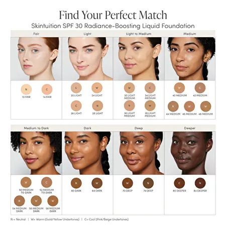 JANE IREDALE Skintuition SPF 30 / Придающая сияние жидкая тональная основа 30 мл 40 Medium