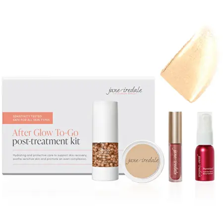 JANE IREDALE After glow / Priežiūros po procedūros rinkinys After Glow Fair 1