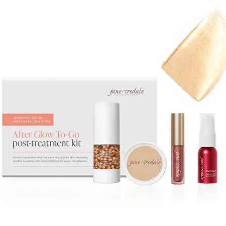 JANE IREDALE After glow / Priežiūros po procedūros rinkinys After Glow Light To Medium 3