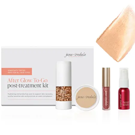 JANE IREDALE After glow / Priežiūros po procedūros rinkinys After Glow Medium 4