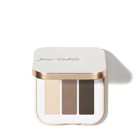 Jane Iredale PurePressed – Trijų spalvų akių šešėlių paletė Riverstone 2,8 g