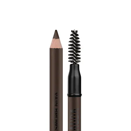 MESAUDA Vain Brows Wooden Pencil / Antakių pieštukas su pudriniu efektu 1,19 g. 104 Auburn