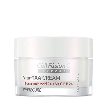 CELL FUSION EXPERT Vita TXA Cream – an intensive brightening and moisturizing cream for pigmented and uneven skin tone.