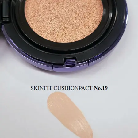 CUSKIN inovatyvus cushion makiažo pagrindas su keičiamu užpildu SPF50+ PA+++ No.19, 15 g + 15 g