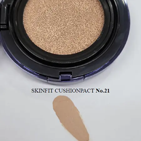 CUSKIN inovatyvus cushion makiažo pagrindas su keičiamu užpildu SPF50+ PA+++ No.21, 15 g + 15 g