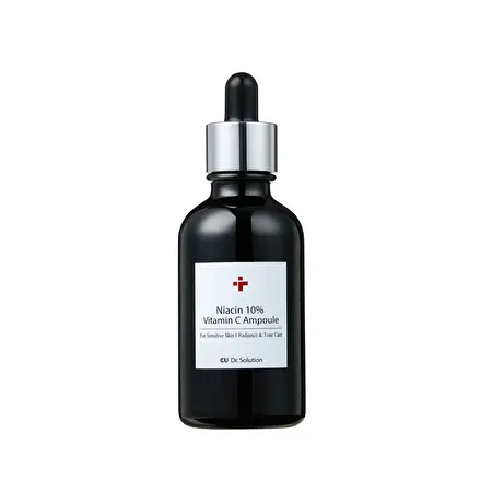 CUSKIN serumas su 10% niacinamido, vitaminu C ir hialurono rūgštimi, 50 g