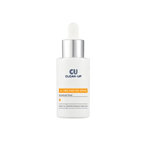 CUSKIN valomasis ir raminamasis veido serumas, probleminei spuoguotai odai, 30 ml