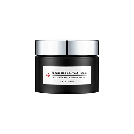 CUSKIN labai koncentruotas kremas su 10 % niacinamido ir vitaminu C, 50 ml
