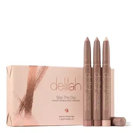 Delilah Stay The Day Smooth Shadow Stick Collection Pieštukinių akių šešėlių rinkinys, Rinkinys