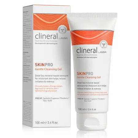 AHAVA CLINERAL SKINPRO Švelnus prausimosi gelis