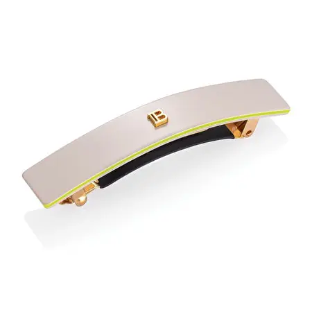 BALMAIN HAIR Barrette Medium Beige — Plaukų segtukas