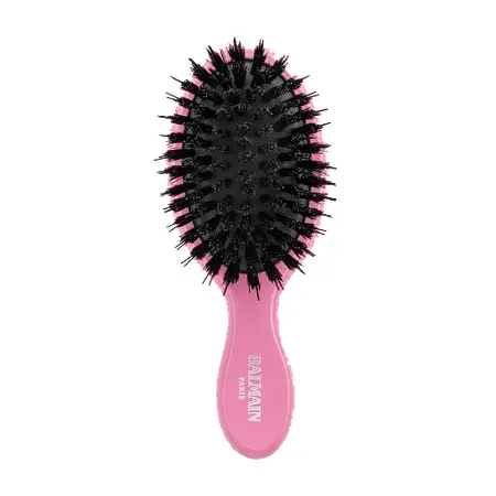 BALMAIN HAIR Mini Extension Brush Pink — Mini šepetys priaugintiems plaukams
