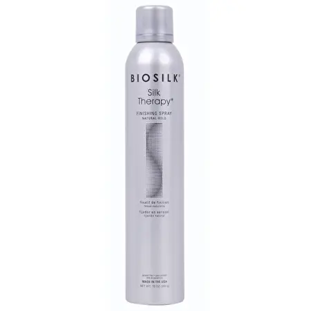 Biosilk SILK THERAPY FINISHING SPRAY NATURAL HOLD Vidutinės fiksacijos plaukų lakas 