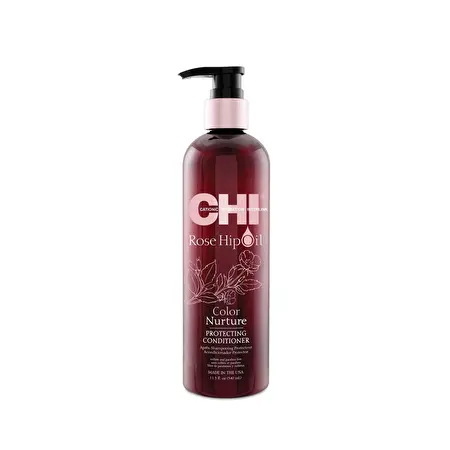 CHI ROSE HIP kondicionierius dažytiems plaukams su erškėtuogių aliejumi, 340ml