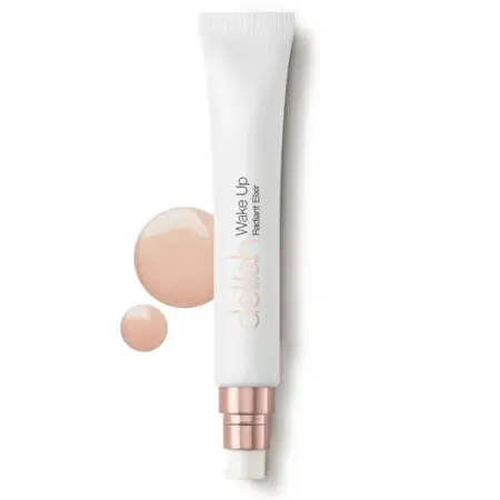 Delilah Wake Up Radiant Elixir Spindesio suteikianti priemonė Candlelight, 20ml