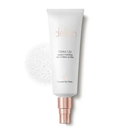 Delilah Wake Up Radiant Hydrating Mist Veido odos ir makiažo dulksna, 80ml (be pakuotės)