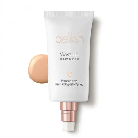 Delilah Wake Up Radiant Skin Tint Tonuojantis veido kremas 4805 Amber, 30ml