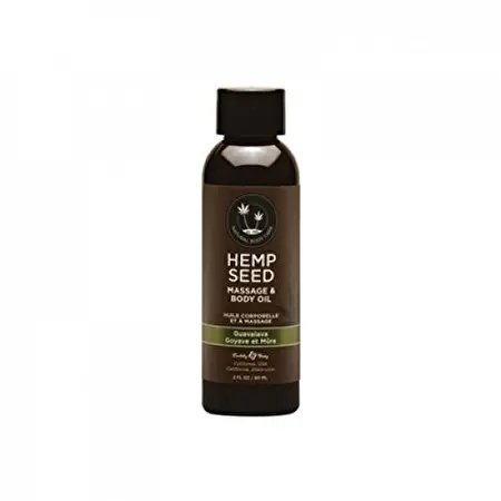 Hemp Seed Guavalava Massage Oil Masažinis kūno aliejus, 60ml