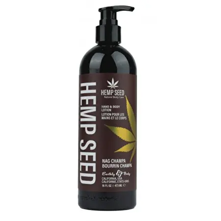 Hemp Seed Hand & Body Lotion Nag Champa Rankų ir kūno losjonas, 473ml
