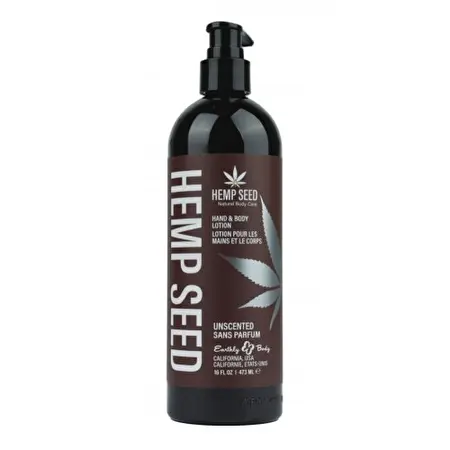 Hemp Seed Hand & Body Lotion Unscented Bekvapis rankų ir kūno losjonas, 473ml