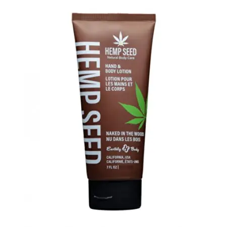 Hemp Seed Naked in The Woods Rankų, kūno pienelis, 30ml