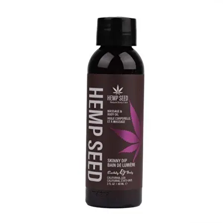 Hemp Seed Skinny Dip Massage Oil Masažinis kūno aliejus, 60ml