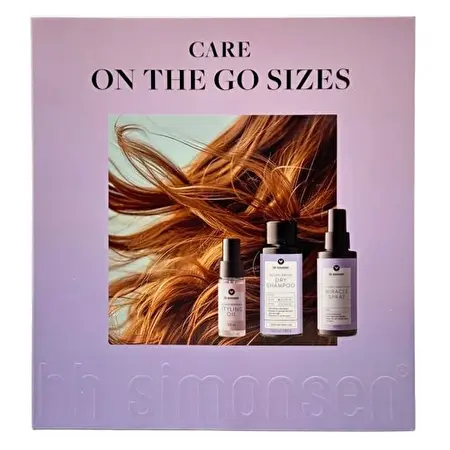 HH Simonsen Care On The Go Sizies Hair Travel Set Plaukų priežiūros rinkinys