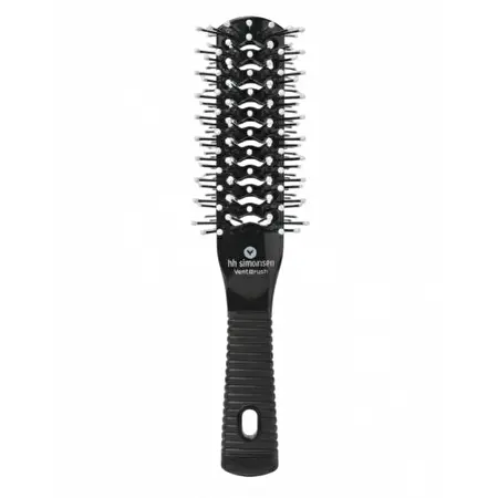 HH Simonsen VentBrush plaukų šepetys džiovinimui Black