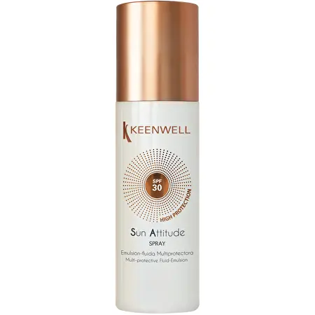 KEENWELL Sun Attitude apsauginė fluidinė emulsija kūnui SPF30