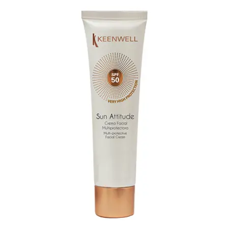 KEENWELL SUN ATTITUDE Apsauginis kremas veidui SPF50