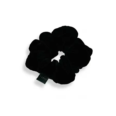 LAETI Large Silk Elastic Claire Didelė plaukų gumytė Black