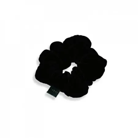 LAETI Medium Size Silk Elastic Claire Vidutinio dydžio plaukų gumytė Black