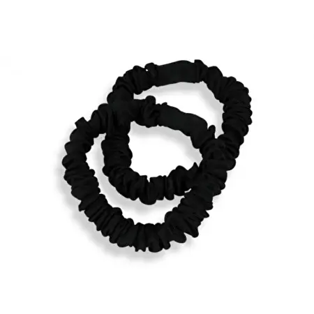 LAETI Silk Elastics Lili Plaukų gumytė Black, 2vnt.