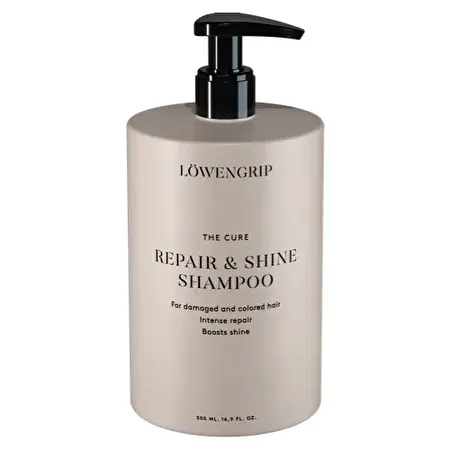 Löwengrip The Cure Repair & Shine – Plaukus regeneruojantis šampūnas, 500ml