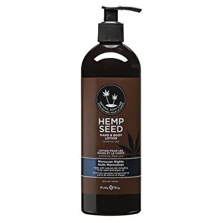 Hemp Seed Moroccan Hand & Body Lotion Nights Rankų ir kūno pienelis, 473ml