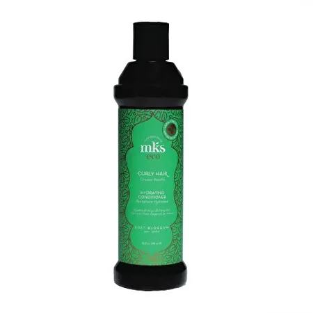 MKS eco Curly Hair Hydrating Conditioner Soft Blossom Scent Drėkinantis garbanotų plaukų kondicionierius, 296ml