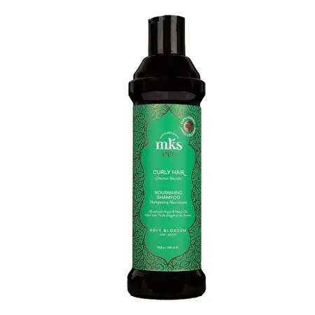 MKS eco Curly Hair Nourishing Shampoo Soft Blossom Scent Maitinantis šampūnas garbanotiems plaukams, 296ml