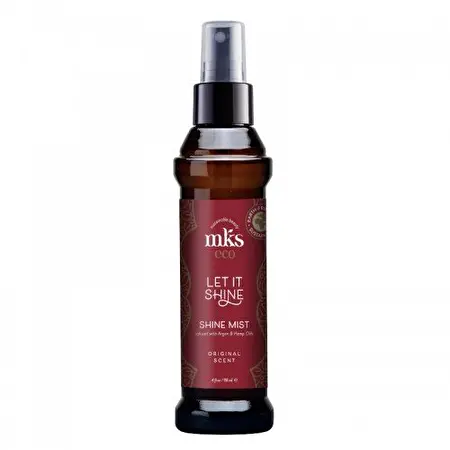MKS eco Let It Shine Mist Natūralaus blizgesio suteikiantis purškiklis plaukams, 118ml