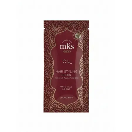 MKS eco Oil Hair Styling Elixir Plaukų aliejus Original, 2.6ml