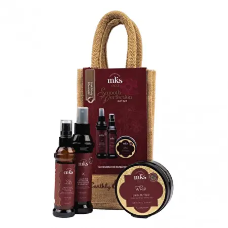 MKS eco Smoot Perfection Gift Set Plaukų ir kūno priežiūros rinkinys, Rinkinys